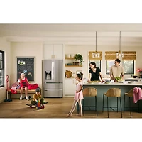 28 cu.ft. 4-Door French Door Refrigerator - Stainless Steel - OPEN BOX