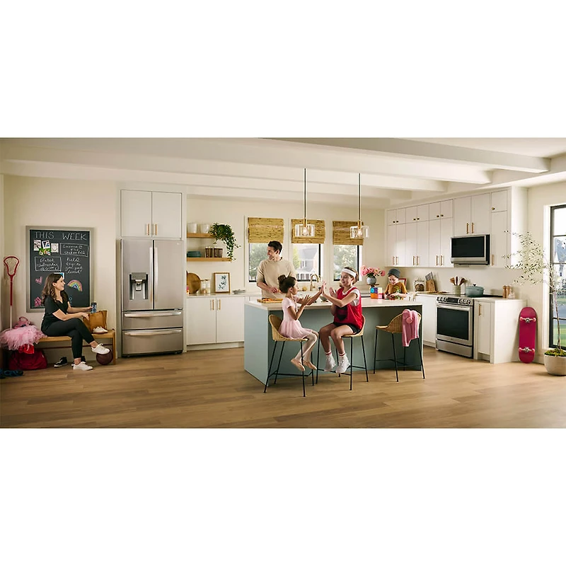 28 cu.ft. 4-Door French Door Refrigerator - Stainless Steel - OPEN BOX