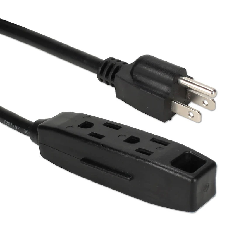3-Outlet 3-Prong 6 ft. Power Extension Cord - OPEN BOX