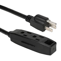 3-Outlet 3-Prong 6 ft. Power Extension Cord - OPEN BOX