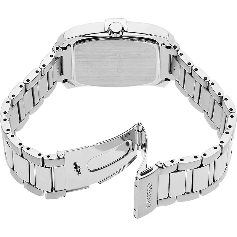 Mens Silver Core Solar Watch