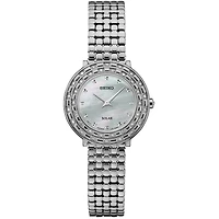 Womens Silver Tressia Solar Watch