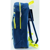 Blue and Neon Boys Backpack - 18 inch