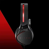 Nitro Gaming Headset with Flexible Omni-directional Mic - OPEN BOX