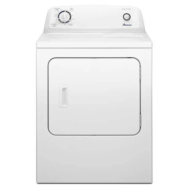 6.5 Cu. Ft. White Top Load Electric Dryer