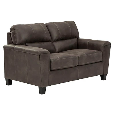 Navi Loveseat - Smoke - OPEN BOX