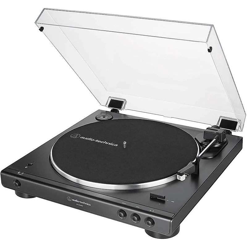 Fully Automatic Wireless Belt-Drive Turntable - Black 