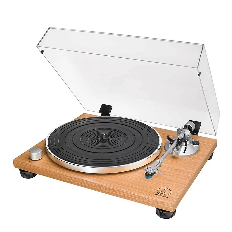 Fully Manual Belt-Drive Turntable- Wood