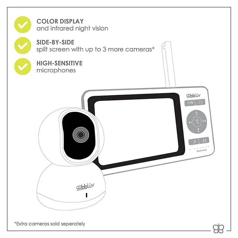 Cam HD Video Baby Camera and Monitor