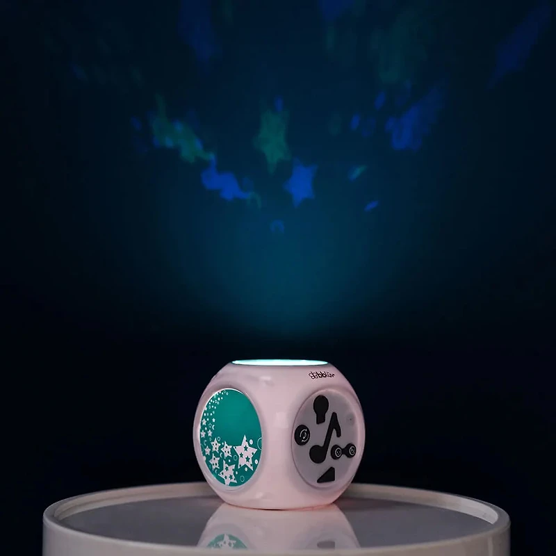 Kube Sound Activated Musical Nightlight with Projection