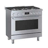 3.5 Cu. Ft. Stainless Freestanding Gas Convection Range