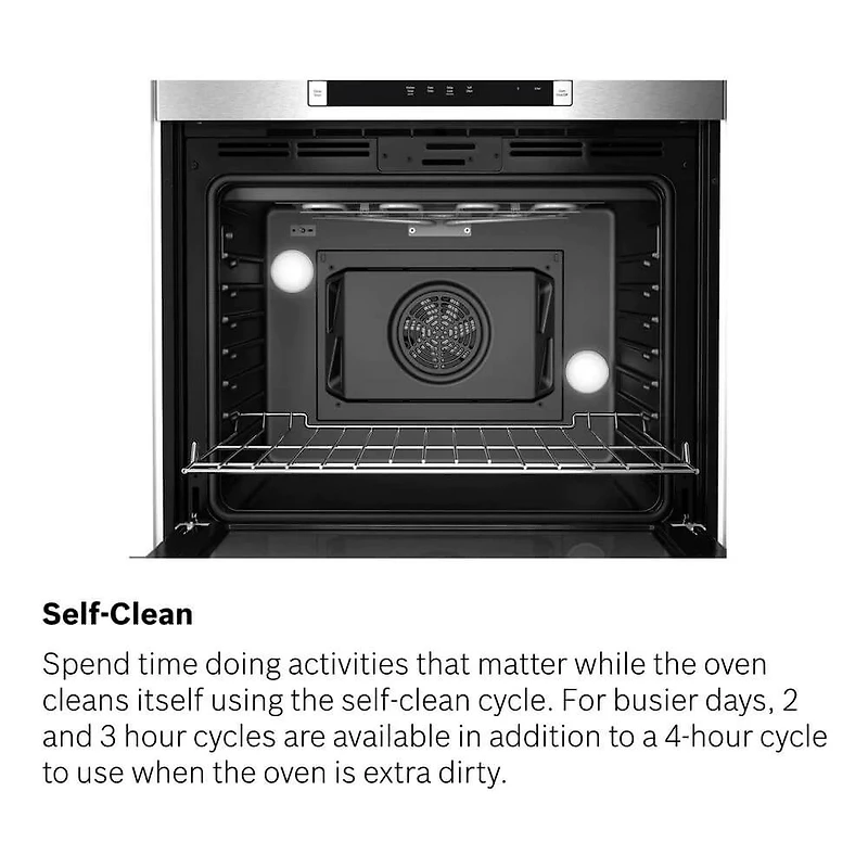 30 inch Stainless Combination Electric Wall Oven