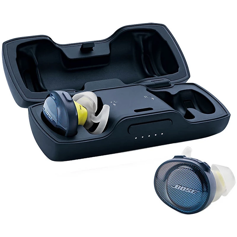 SoundSport Free Wireless Headphones - Navy/Citron - OPEN BOX