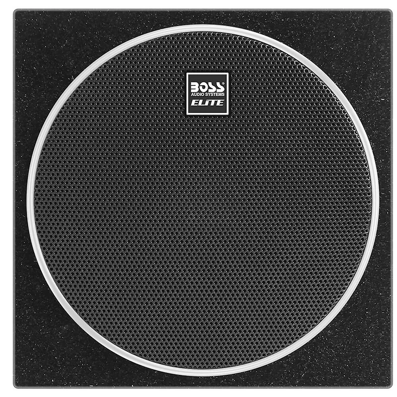 Elite - 8 inch SINGLE Voice Coil (4 Ohm) 400W Subwoofer with Enclosure - OPEN BOX