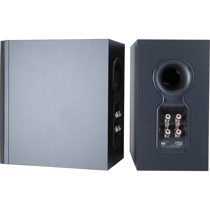 120 Watt Standmount Speaker (Pair) - Black OPEN BOX