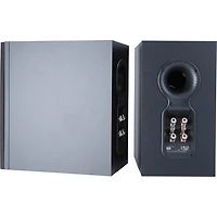 120 Watt Standmount Speaker (Pair) - Black OPEN BOX