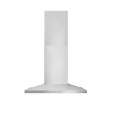 30 inch Convertible Low Profile Pyramidal Chimney Range Hood