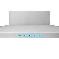 30 inch Convertible Low Profile Pyramidal Chimney Range Hood