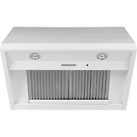 30 inch Matte White Commercial Hood