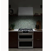 30 inch Matte White Commercial Hood