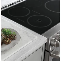 30 inch Stainless Smart Induction and Convection Range with In-Oven Camera