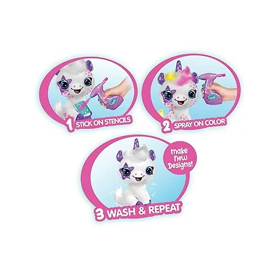 Style 4 Ever Airbrush Plush Unicorn