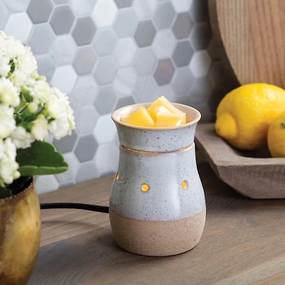 Rustic White Midsize Illumination Fragrance Warmer - OPEN BOX