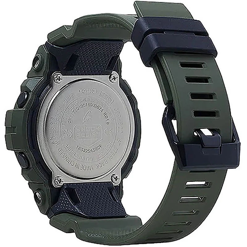 G-Shock Power Trainer Resin Army Green Mens Watch