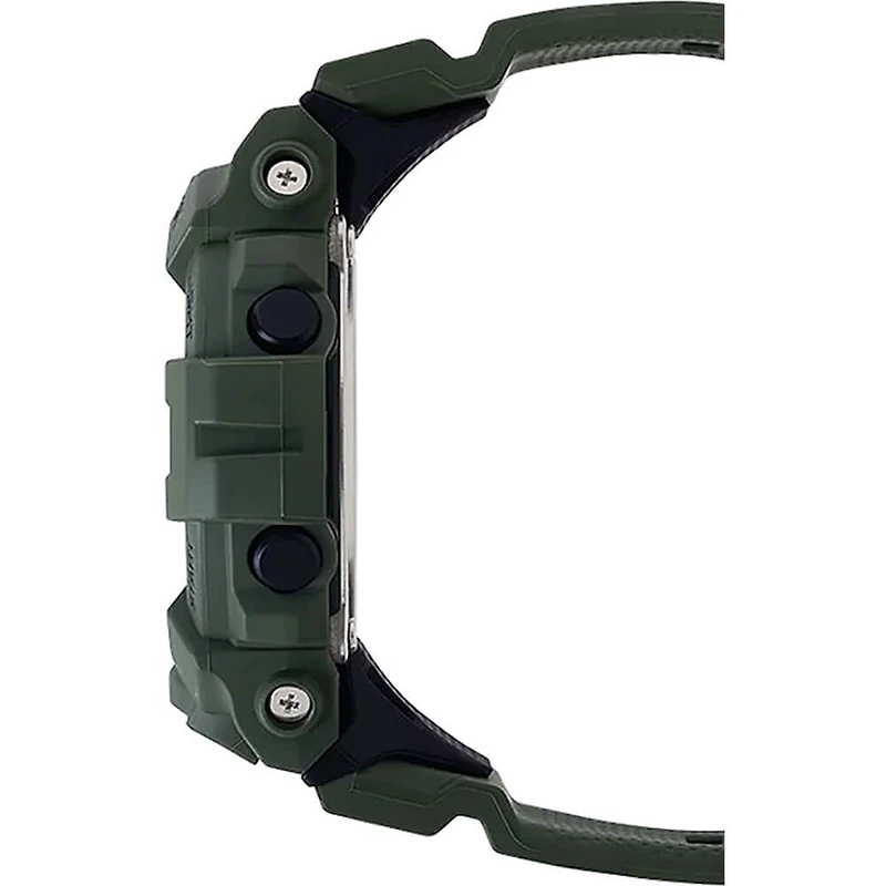 G-Shock Power Trainer Resin Army Green Mens Watch