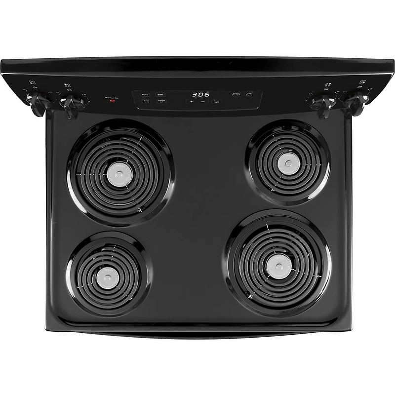5.0 Cu. Ft. Black Free-Standing Electric Range