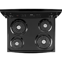 5.0 Cu. Ft. Black Free-Standing Electric Range
