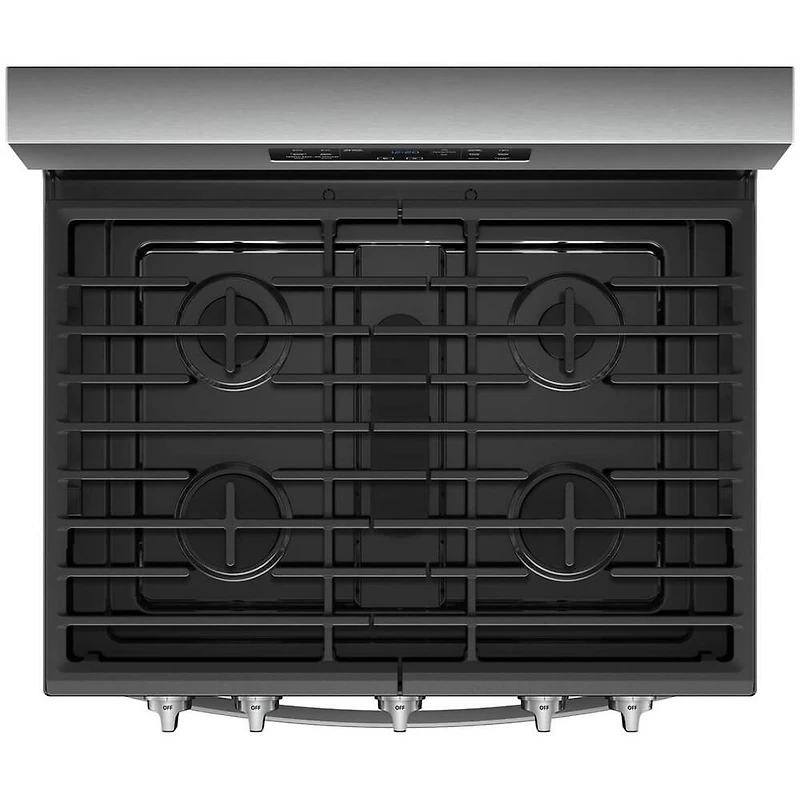 5.8 Cu.Ft. Stainless Freestanding Gas Range