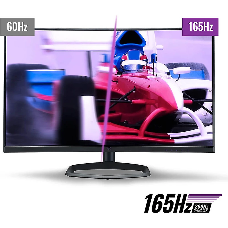 27 inch Full HD 1920 x 1080 Height Adjustable Curved Gaming Monitor - OPEN BOX