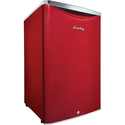 4.4 Cu. Ft. Red Compact Refrigerator - OPEN BOX