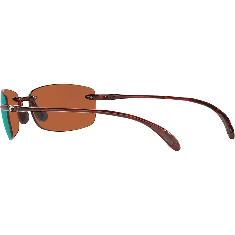 Ballast Tortoise/Green Mirror Polarized Mens Sunglasses