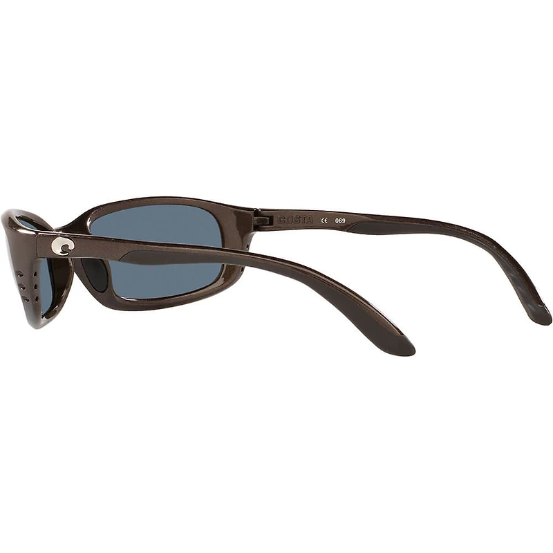 Brine Gunmetal/Grey Polarized Mens Sunglasses