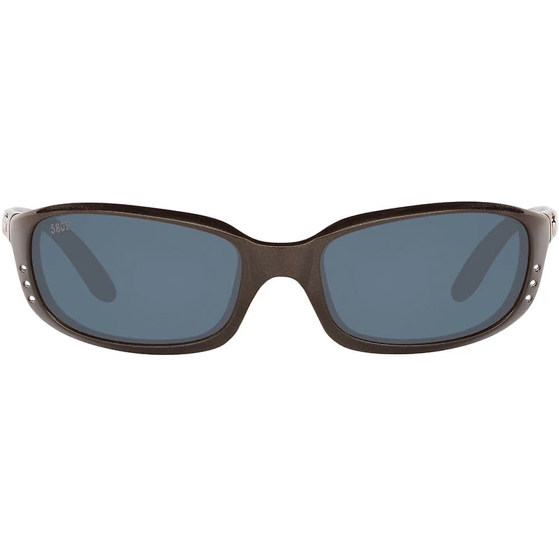 Brine Gunmetal/Grey Polarized Mens Sunglasses