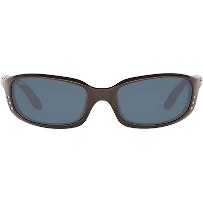 Brine Gunmetal/Grey Polarized Mens Sunglasses