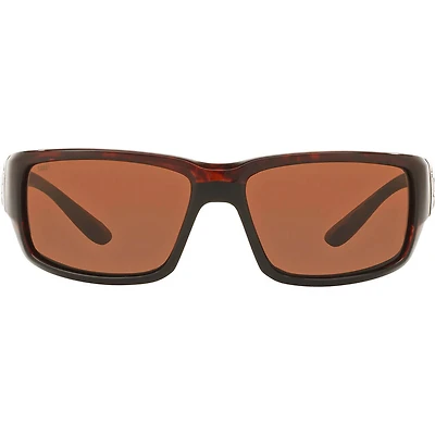 Fantail Tortoise/Copper Polarized Mens Sunglasses