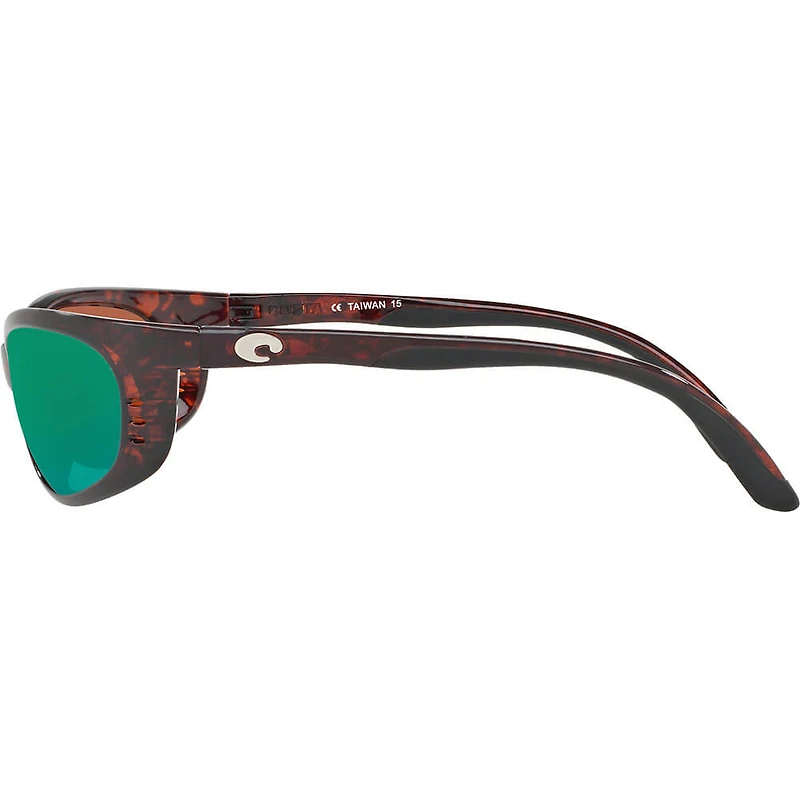 Fathom Tortoise/Green Mirror Polarized Mens Sunglasses