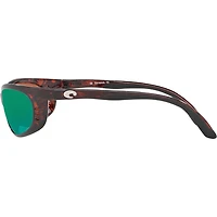 Fathom Tortoise/Green Mirror Polarized Mens Sunglasses