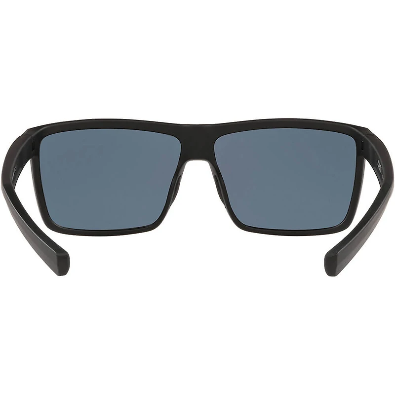 Rinconcito Matte Black/Grey Polarized Mens Sunglasses
