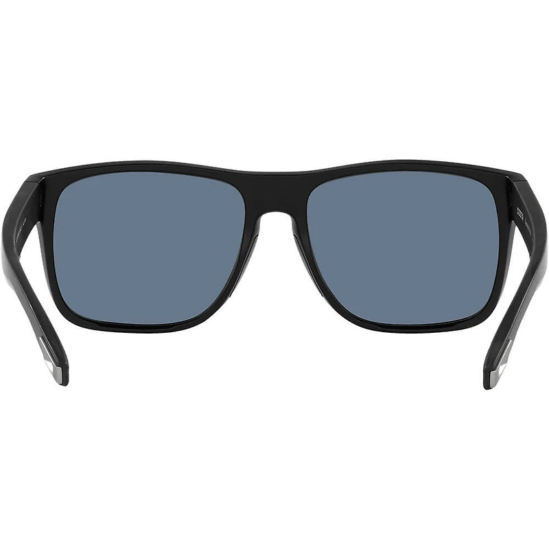 Spearo XL Matte Black/Grey Polarized Mens Sunglasses