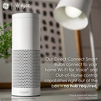 Tunable White Direct Connect Smart Bulbs (2 LED A19 Light Bulbs)