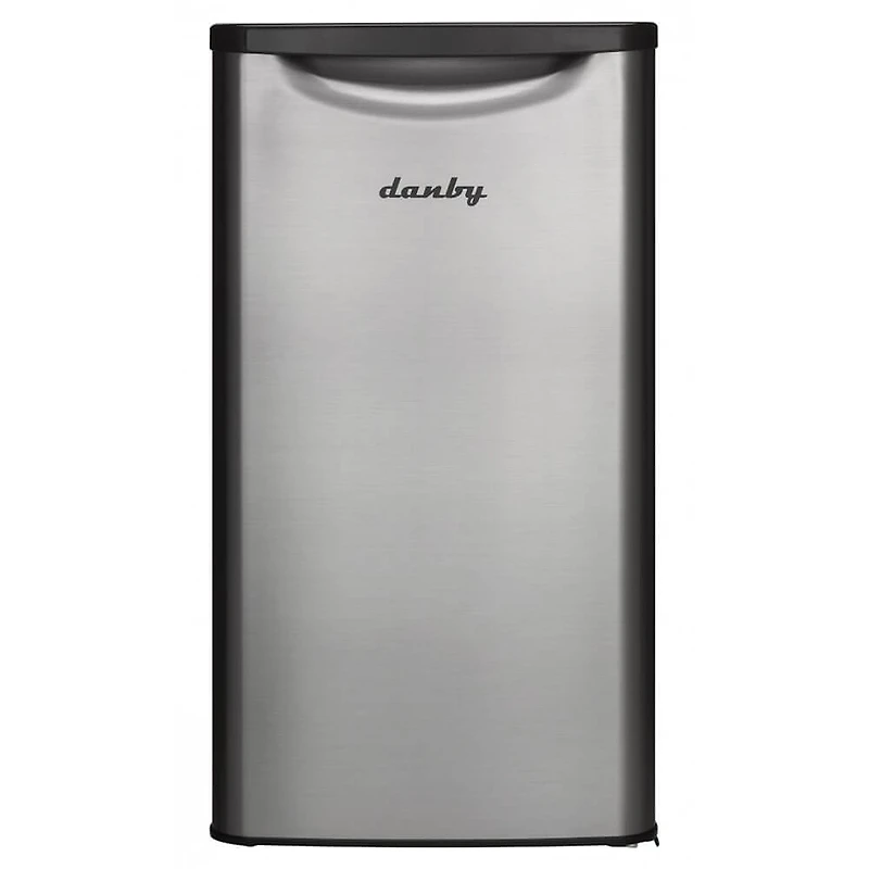 3.3 Cu. Ft. Contemporary Stainless Compact Refrigerator - Recertified