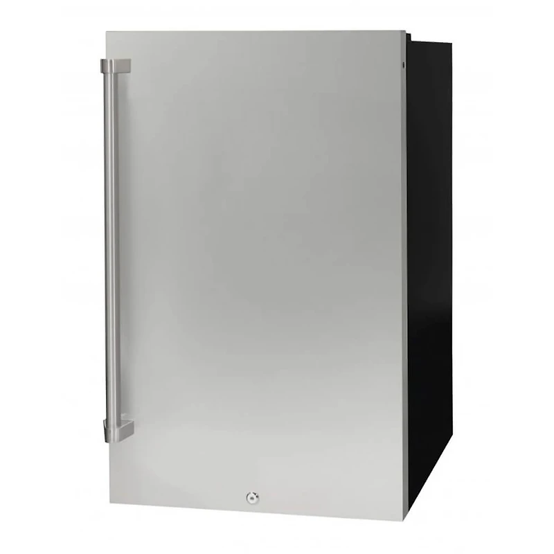 4.4 Cu. Ft. Stainless Steel Freestanding Outdoor Refrigerator - OPEN BOX