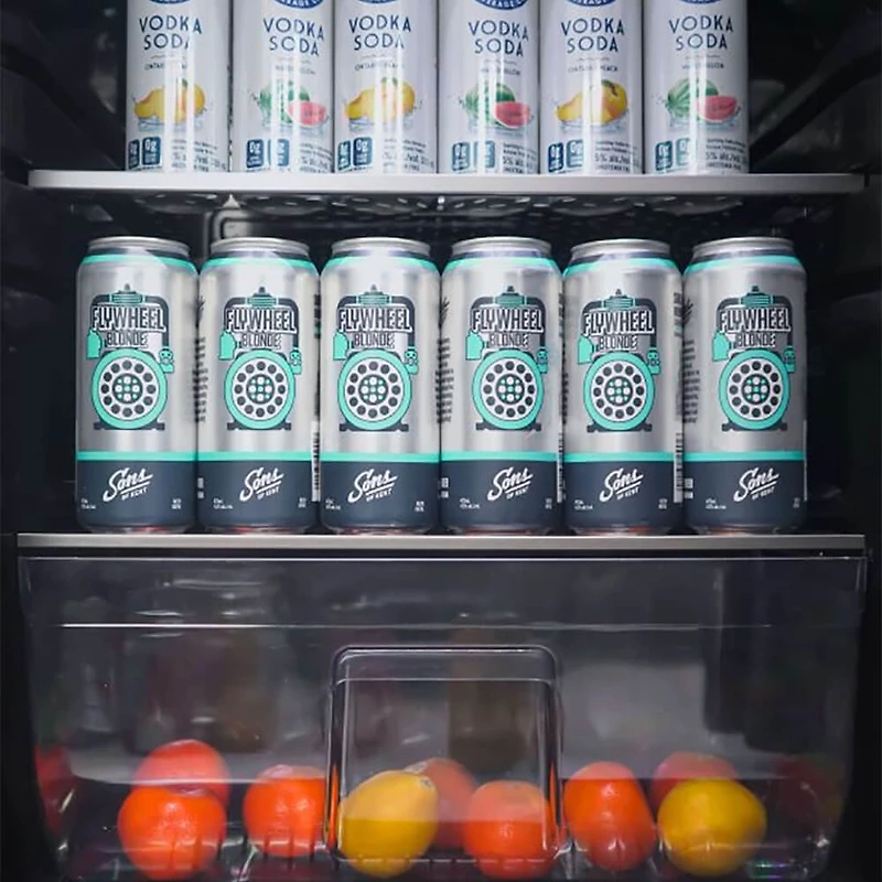 4.4 Cu. Ft. Stainless Steel Freestanding Outdoor Refrigerator - OPEN BOX