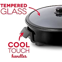 Family Size Skillet - Black - OPEN BOX