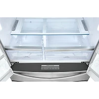22 Cu. Ft. Stainless Counter-Depth French Door Refrigerator