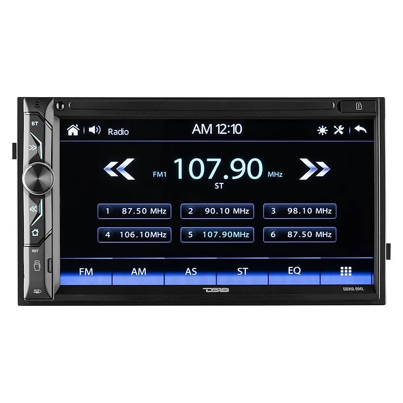 6.9 inch Touchscreen Double-Din Headunit w/ Bluetooth, UBS and Mirror Link